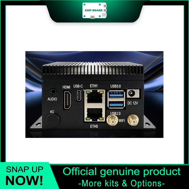 Rk3588 Mini Pc Board - Neardi Pi4 RK3588 Rockchip産業用ミニPC、8KビデオコーデックエッジAIシステム（大型モデルコンピューティング用）