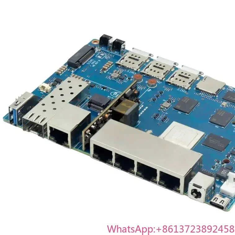 Bananapi Bpi R4 Wifi 7 - Banana Pi BPI-R4 Wifi 7ルーターボード、MTK MT7988A設計、4G
