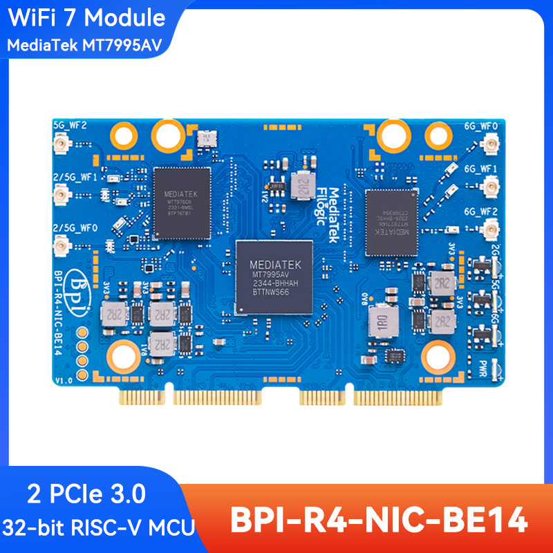Banana Pi BPI-R4-NIC-BE14 WiFi - Bananapi Bpi R4 Wifi 7 のレビューと価格
