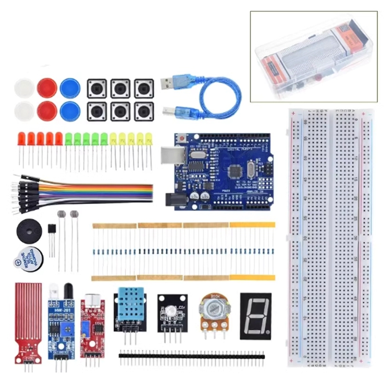 Arduino Uno R3 ブレッドボード用スターターキッ - Lattepanda Sigma 32Gb のレビューと価格
