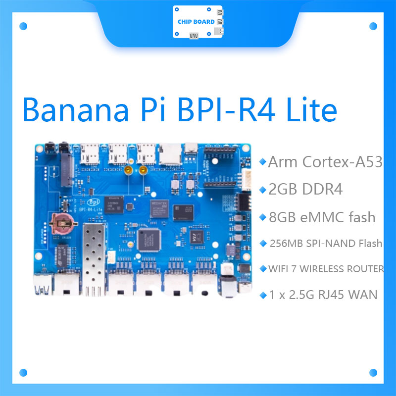 Banana Pi BPI-R4 Liteは、MT7987A - Bananapi Bpi R4 Wifi 7 のレビューと価格
