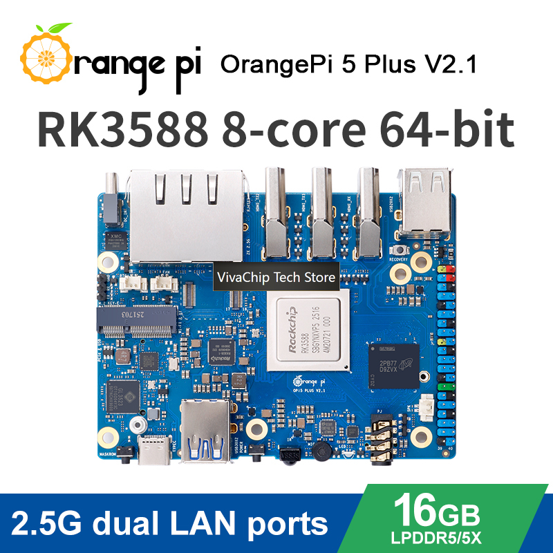 VivaCTOrange Pi 5 PlusミニPC開発ボー - Rk3588 Mini Pc Board のレビューと価格